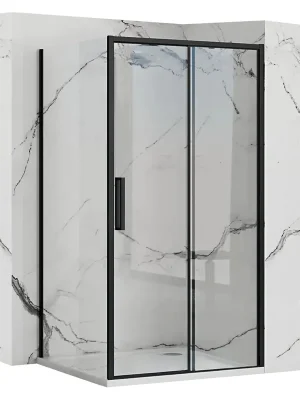 Sprchový kout MAXMAX Rea RAPID slide 110x100 cm - černý Kup Teď