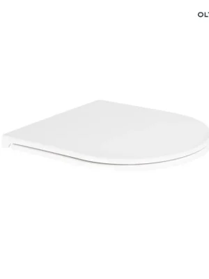 Oltens Hamnes Kort WC prkénko, tvrdé, s pomalým sklápěním, bílá 45111000 Nejlepší Cena