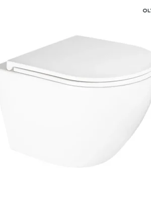 Oltens Hamnes Kort závěsná WC mísa PureRim, bílá 42019000 Víkendová Akce