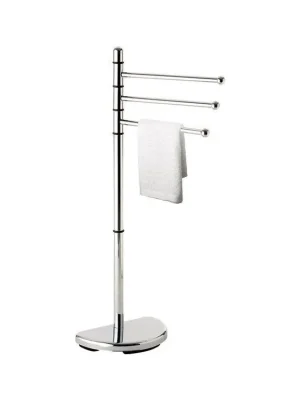 HIBISCUS stojan na ručníky, chrom - koupelny-sanita.cz Nejprodávanější