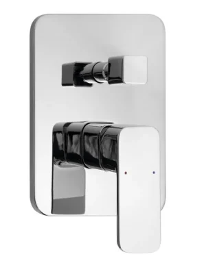 FACTOR podomítková sprchová baterie, 2 výstupy, chrom Zlevněný