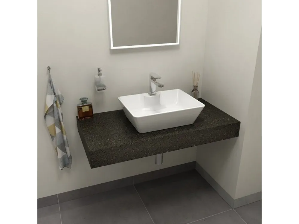 TAILOR rockstone deska 80x50 cm, provedení límce L Akční Nabídka