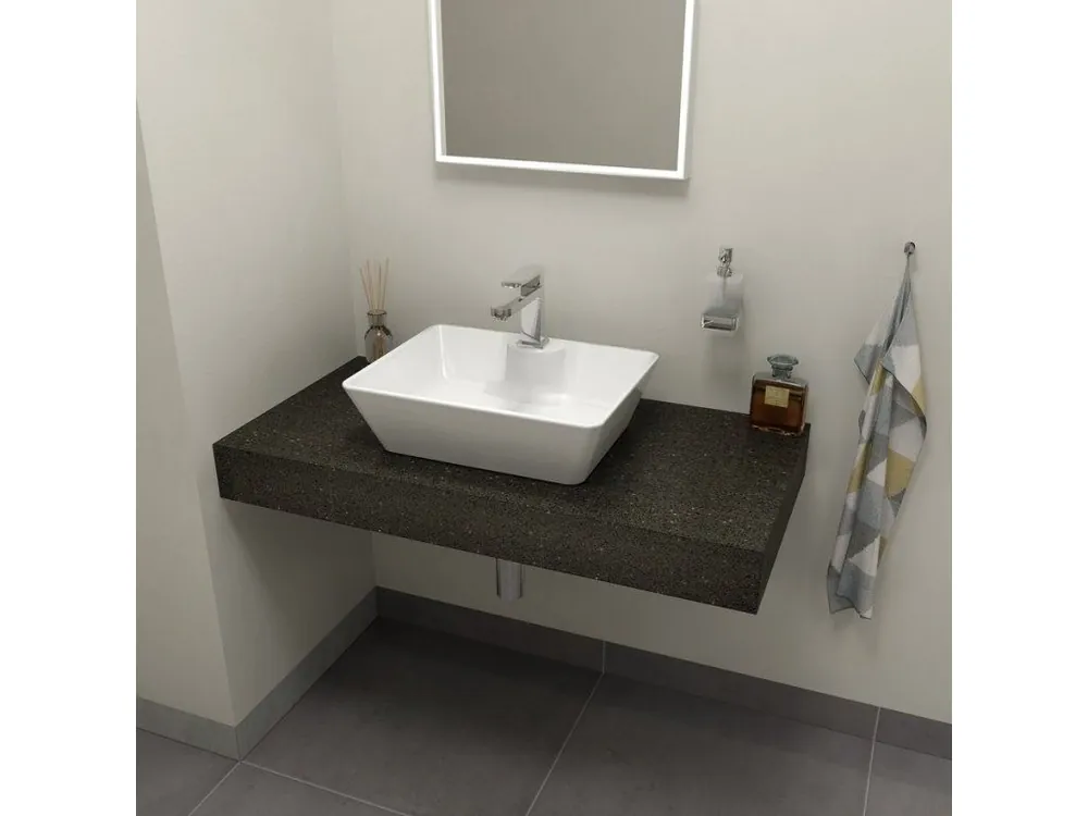 TAILOR rockstone deska 90x50 cm, provedení límce R Nízká Cena
