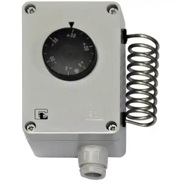 Regulus TS9501.02 prostorový termostat, nerez čidlo, krytí IP 55 10804 Cenový Hit