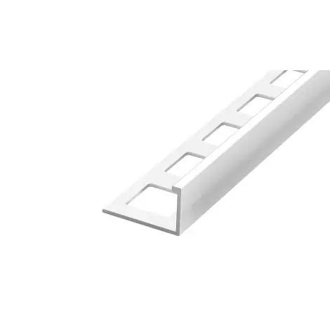 Vrácení Zdarma MDK-LINE | ULL | ukončovac&iacute; | L | HLIN&Iacute;K | komaxit b&iacute;l&aacute; | H=8mm | D=2,5m