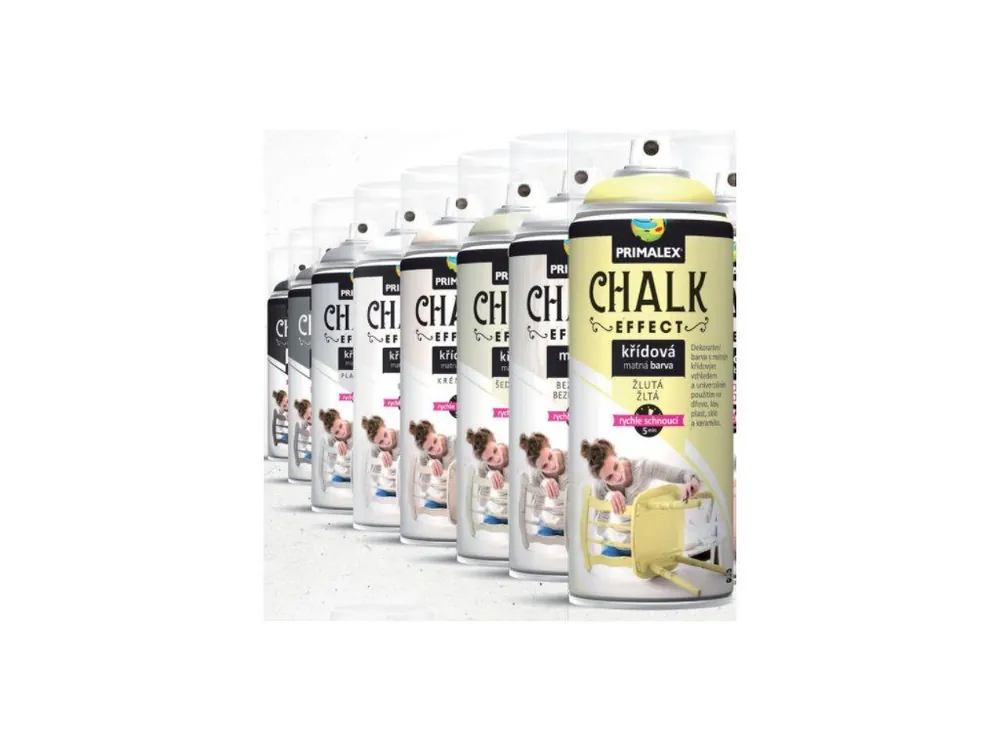 Primalex Chalk effect křídová barva ve spreji Koupit Online