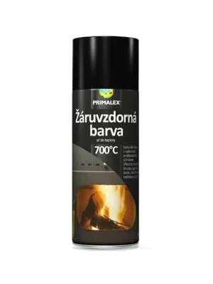 Novinka Primalex Žáruvzdorná barva sprej