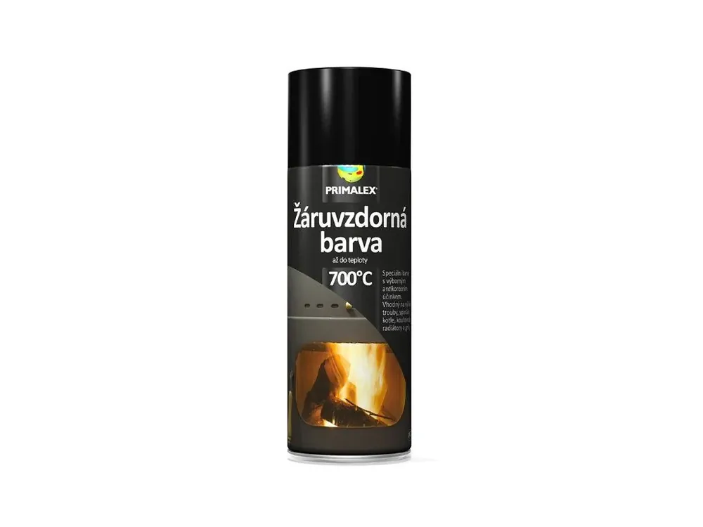 Novinka Primalex Žáruvzdorná barva sprej