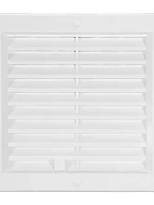 Zlevněný HACO 205 | VMU 200x200 | b&iacute;l&aacute; | větrac&iacute; mř&iacute;žka | uzav&iacute;rateln&aacute; | žaluzie