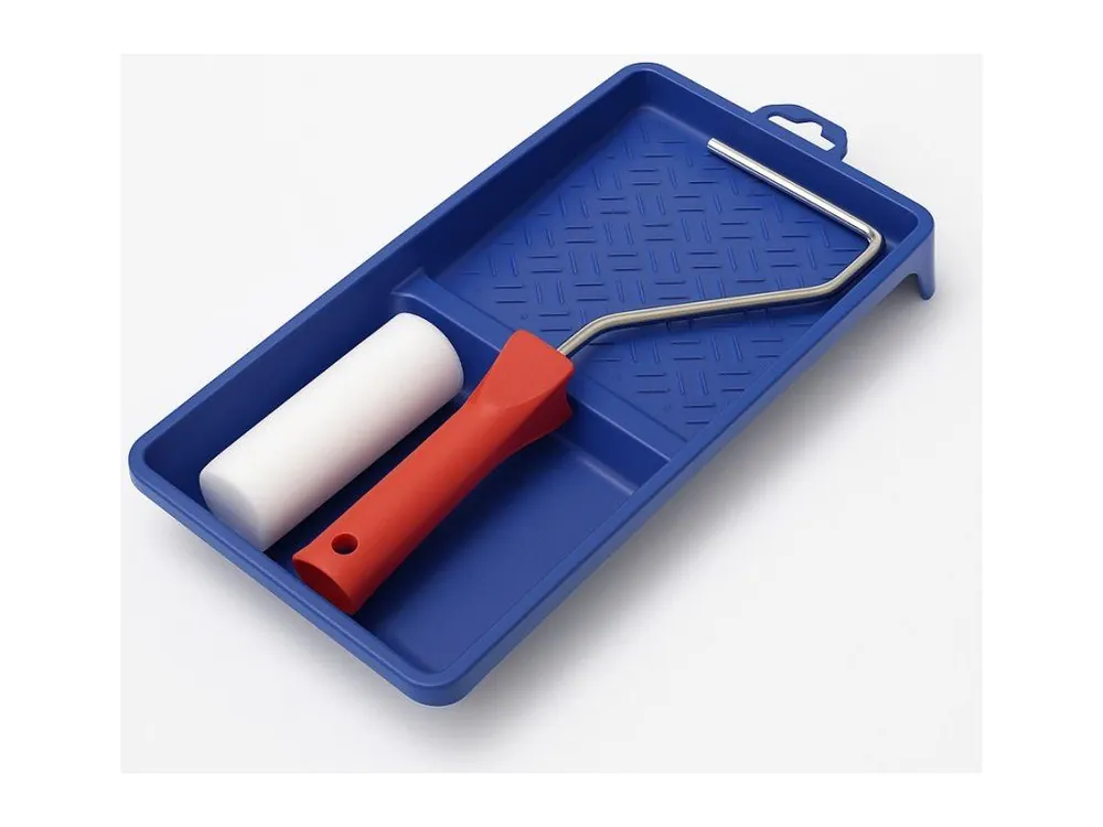 Autentický Sada lakýrnická váleček MOLTOPREN MINI 10 cm, držadlo, vana