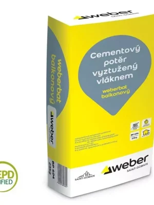 Potěr balkonový Weber bat 25 kg Super Cena