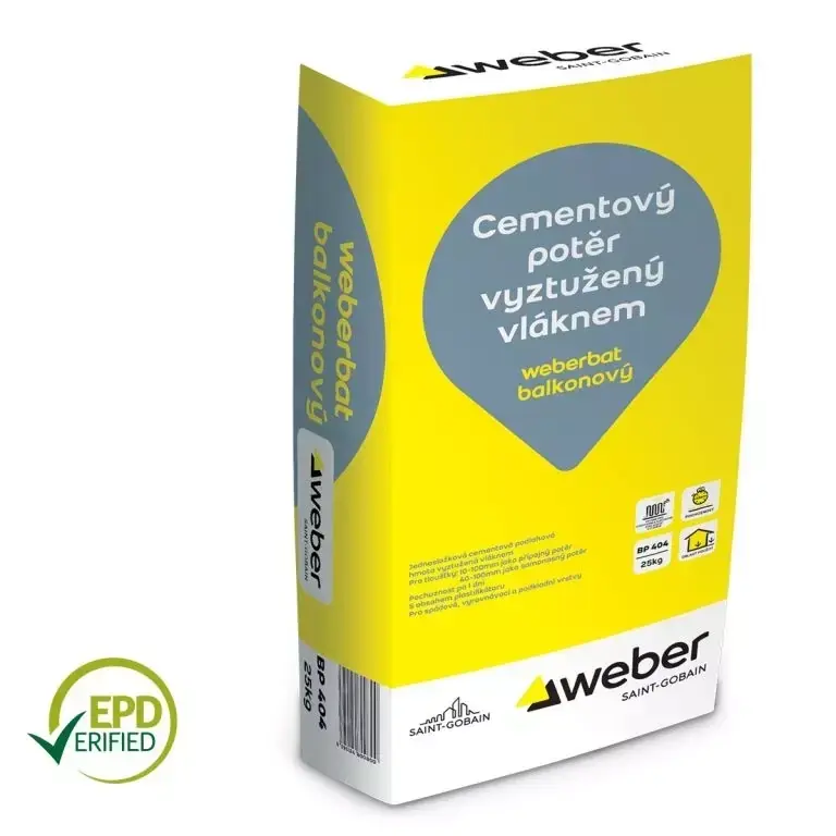 Potěr balkonový Weber bat 25 kg Super Cena