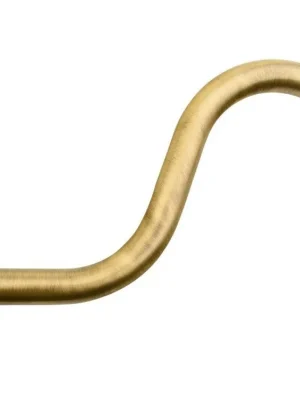 Sprchové ramínko kulaté tvar S, 300mm, bronz - koupelny-sanita.cz Must-Have