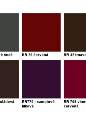 Hladký plech - Tabule 0,5x1250x2000 mm R50+ - RR22 Šeda Nejlepší Cena