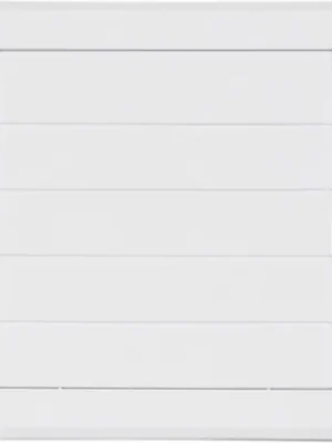 HACO 233 | VMG 175x175/125 | b&iacute;l&aacute; | větračn&iacute; mř&iacute;žka | gravitačn&iacute; Must-Have