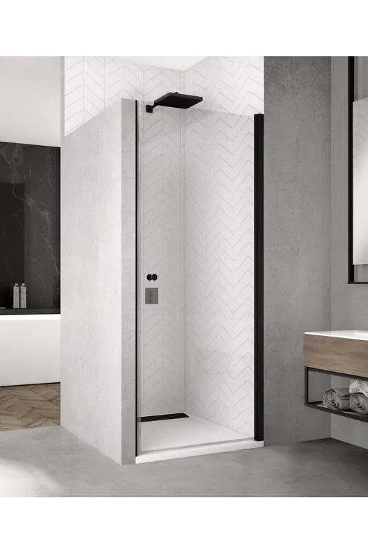 Ronal, SOLINO Black Line jednokřídlé dveře SOL1, š. 90 cm <span class="product-appendix"> + při platbě převodem sleva</span> Novinka