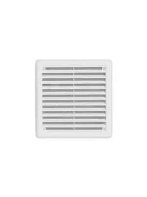 Autentický HACO 305 | VMK 200x200 | b&iacute;l&aacute; | větrac&iacute; mř&iacute;žka | krytka