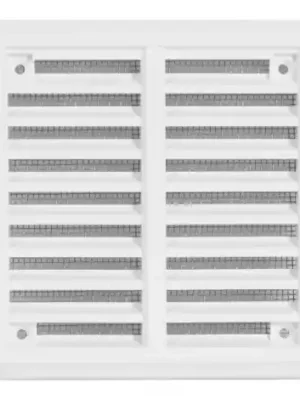 Nejprodávanější HACO 307 | VMK 100x100 | b&iacute;l&aacute; | větrac&iacute; mř&iacute;žka | krytka