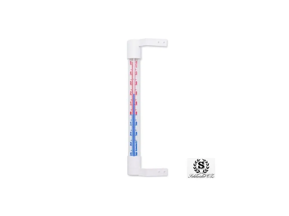 Značkový SPOKAR® Teploměr okenní UNIVERSAL II 2303, oboustranný, šroubovací