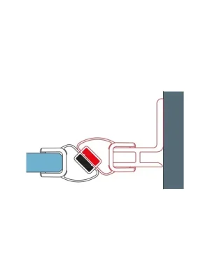 Ronal, nástěnný profil pro montáž dveří do niky V.SOL.06/50 Hit Sezóny