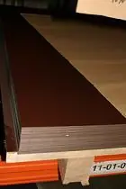 Nakupujte Hned Hliníkové tabule - Tabule 0,6x1000x2000 mm - Hnědá