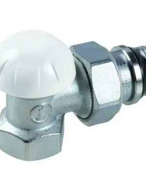 Akční Nabídka Giacomini R14TG Regulační a uzavíratelné radiátorové šroubení, rohové