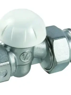 Giacomini R15TG Regulační radiátorové šroubení, přímé, chrom, gumové těsnění Cenový Hit