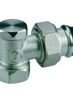 Giacomini R16TG Regulační radiátorové šroubení, rohové, chrom, gumové těsnění Nakupujte Hned