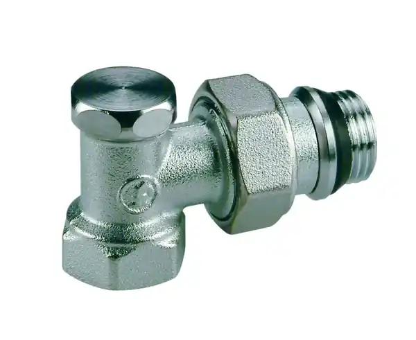 Giacomini R16TG Regulační radiátorové šroubení, rohové, chrom, gumové těsnění Nakupujte Hned