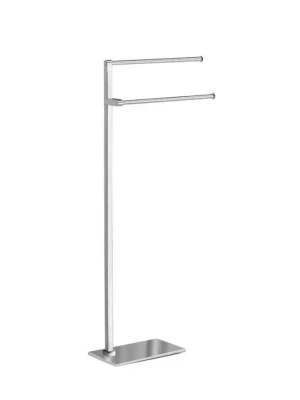 Kup Teď Stojan ručníky, hranatý, chrom - koupelny-sanita.cz