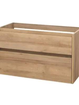 MEREO | OPTO |  koupelnov&aacute; skř&iacute;ňka 1005x580x458 mm |  spodn&iacute; |  dub Riviera |  2 z&aacute;suvky Tovární Cena