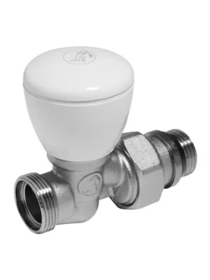 Giacomini R27TG Radiátorový ventil přímý pro adaptér R178, R179, gumové těsnění Vysoce Kvalitní