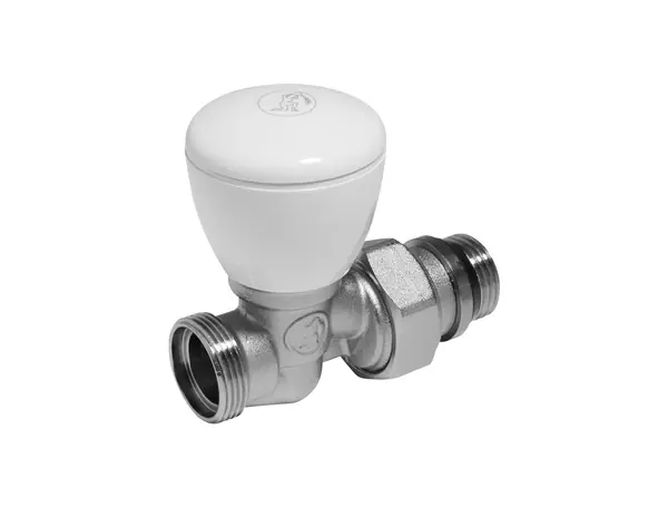 Giacomini R27TG Radiátorový ventil přímý pro adaptér R178, R179, gumové těsnění Vysoce Kvalitní