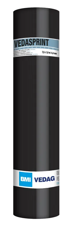 Lepenka asfaltová modifikovaná Vedasprint 7,5 m2/bal modrozelená Cenově Výhodný