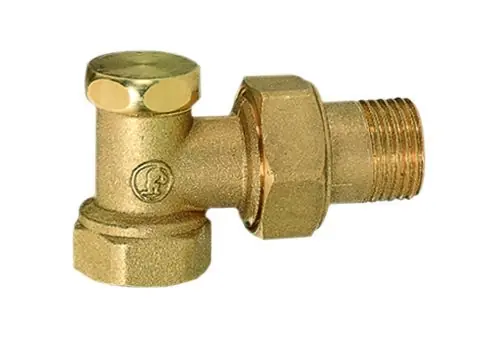 Jen Po Omezenou Doba Giacomini R16 Regulační radiátorové šroubení, rohové, mosaz