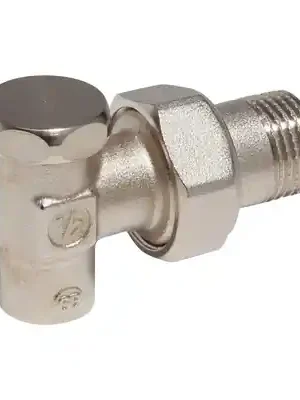 Giacomini R16C Regulační radiátorové šroubení, rohové, pro pájení Cu trubky Pouze Dnes