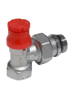 Nakupujte Hned Giacomini R401PTG Termostatický ventil CLIP-CLAP, dvouregulační, rohový, s víčkem, gumové těsnění