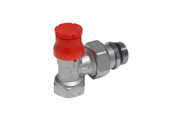 Nakupujte Hned Giacomini R401PTG Termostatický ventil CLIP-CLAP, dvouregulační, rohový, s víčkem, gumové těsnění