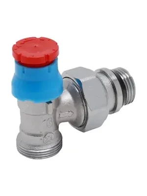 Giacomini R411TG Termostatický ventil rohový CLIP-CLAP s víčkem, pro adaptér na měď nebo UH, gumové těsnění Kup Teď