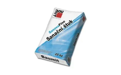 Baumit SanovaFine / Baumit Sanační štuk 25 kg Expresní Doručení