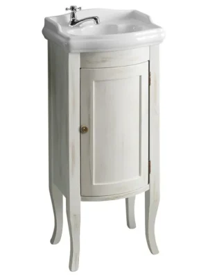 RETRO umyvadlová skříňka 36,5x85x29cm, starobílá Sleva