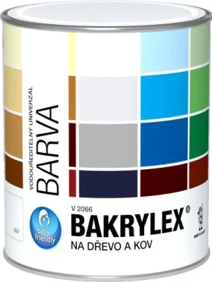 BaL Bakrylex email V2066 mat 0,7kg střední modř na železo Omezená Nabídka