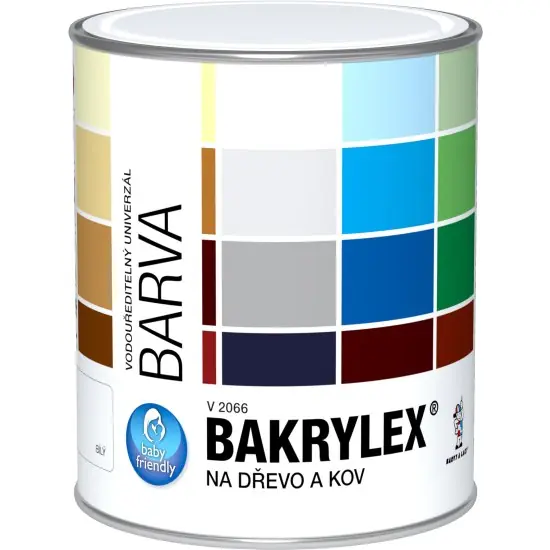 BaL Bakrylex email V2066 mat 0,7kg střední modř na železo Omezená Nabídka