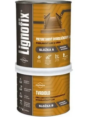 LIGNOFIX® U1600 Polyuretanový dvousložkový lak, sada Autentický