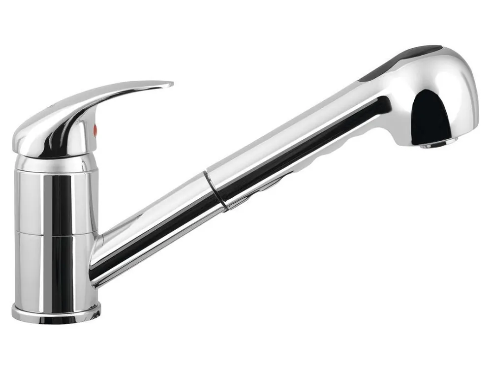 Hit Sezóny KASIOPEA stojánková dřezová baterie s výsuvnou sprškou, chrom