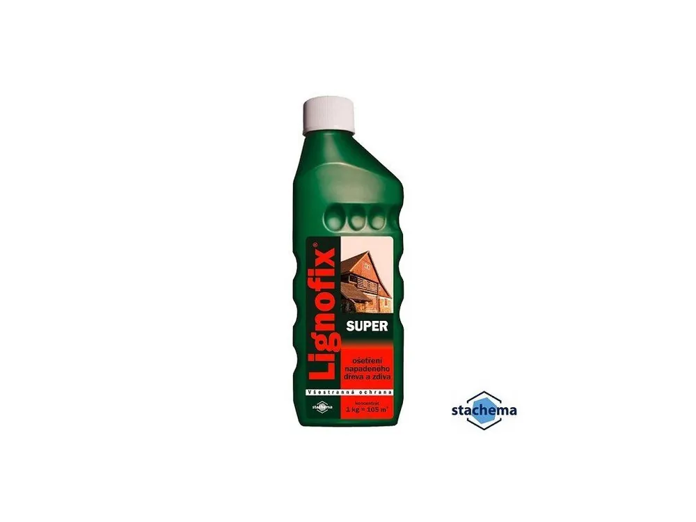 Rychlé Dodání LIGNOFIX® SUPER 1:19 koncentrovaný přípravek k ošetření a ochraně napadeného dřeva