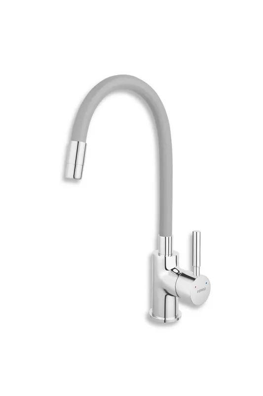 NOVASERVIS dřezová stojánková baterie s elastickým ramenem, šedá-chrom, 70710,0S Autentický