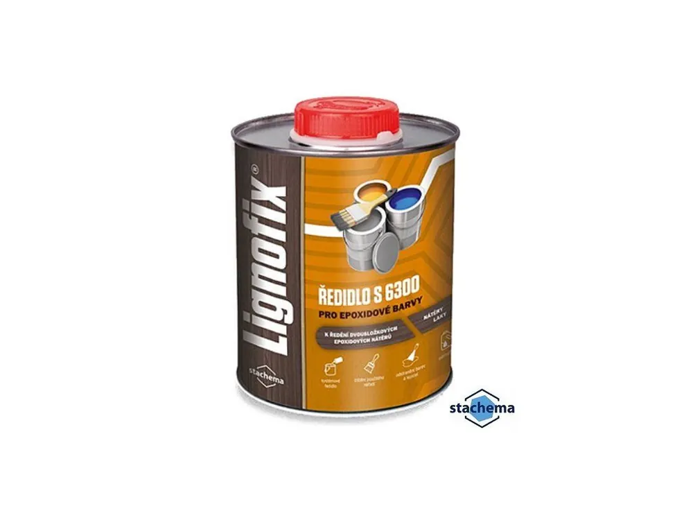 Cenově Výhodný LIGNOFIX® Ředidlo S 6300 pro epoxidové nátěry, 0,6 l