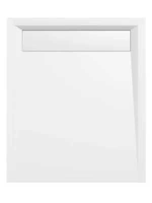 VARESA sprchová vanička z litého mramoru se záklopem, obdélník 110x90cm, bílá Nejprodávanější