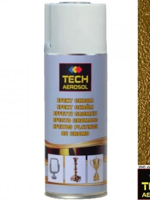 TECH AEROSOL® EFEKT CHROM Barva ve spreji, zlatá antika, 400 ml Sleva